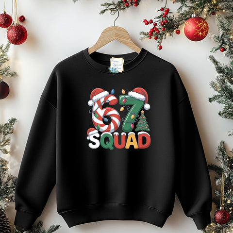 67 Squad Christmas Sweatshirt