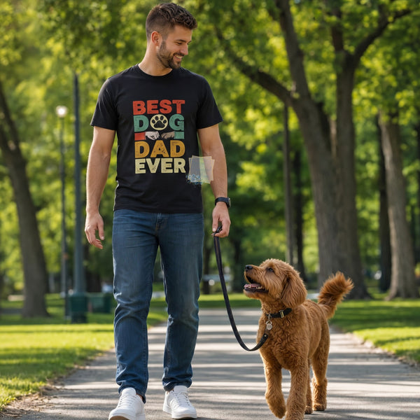 Best Dog Dad Ever Mens Tshirt