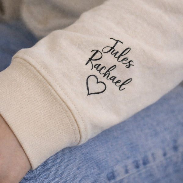 Besties Personalized Custom Sweatshirt.