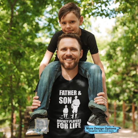 Father and Sons, Father and Daughters, Hockey players for life