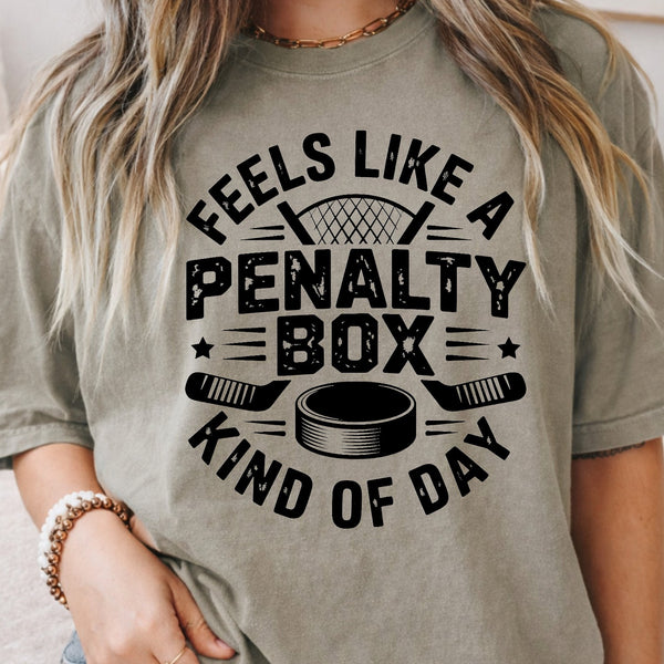 Today feels like a penalty box kind of day Hockey Unisex tshirt