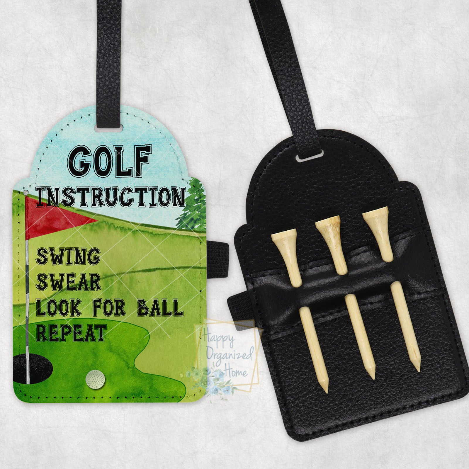 The older I get the harder it is to find my balls Golf Tee Holder, Golfing gift