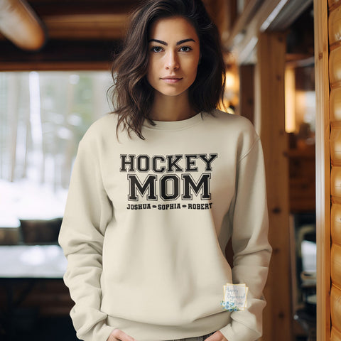 Hockey Mom Personalized Sweatshirt