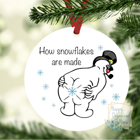 How Snowflakes are made - Christmas Ornament