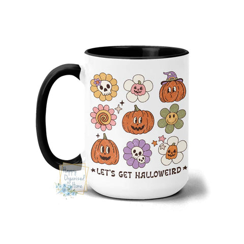Let's Get Halloweird Halloween Coffee Mug Tea Mug