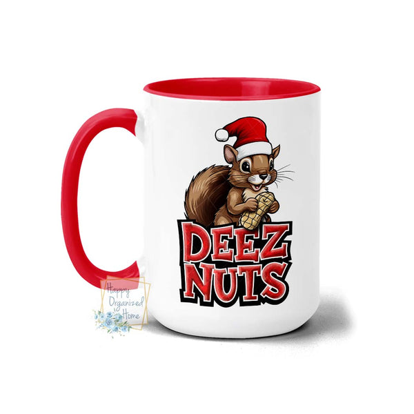 Deez Nuts - Christmas Coffee and Tea Mug