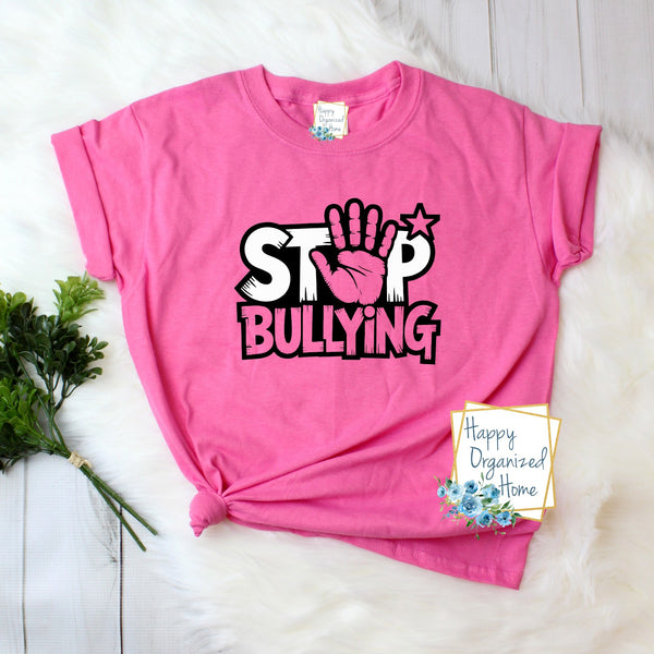 Stop Bullying Pink Shirt Day Antibullying t-shirt for kids and adults