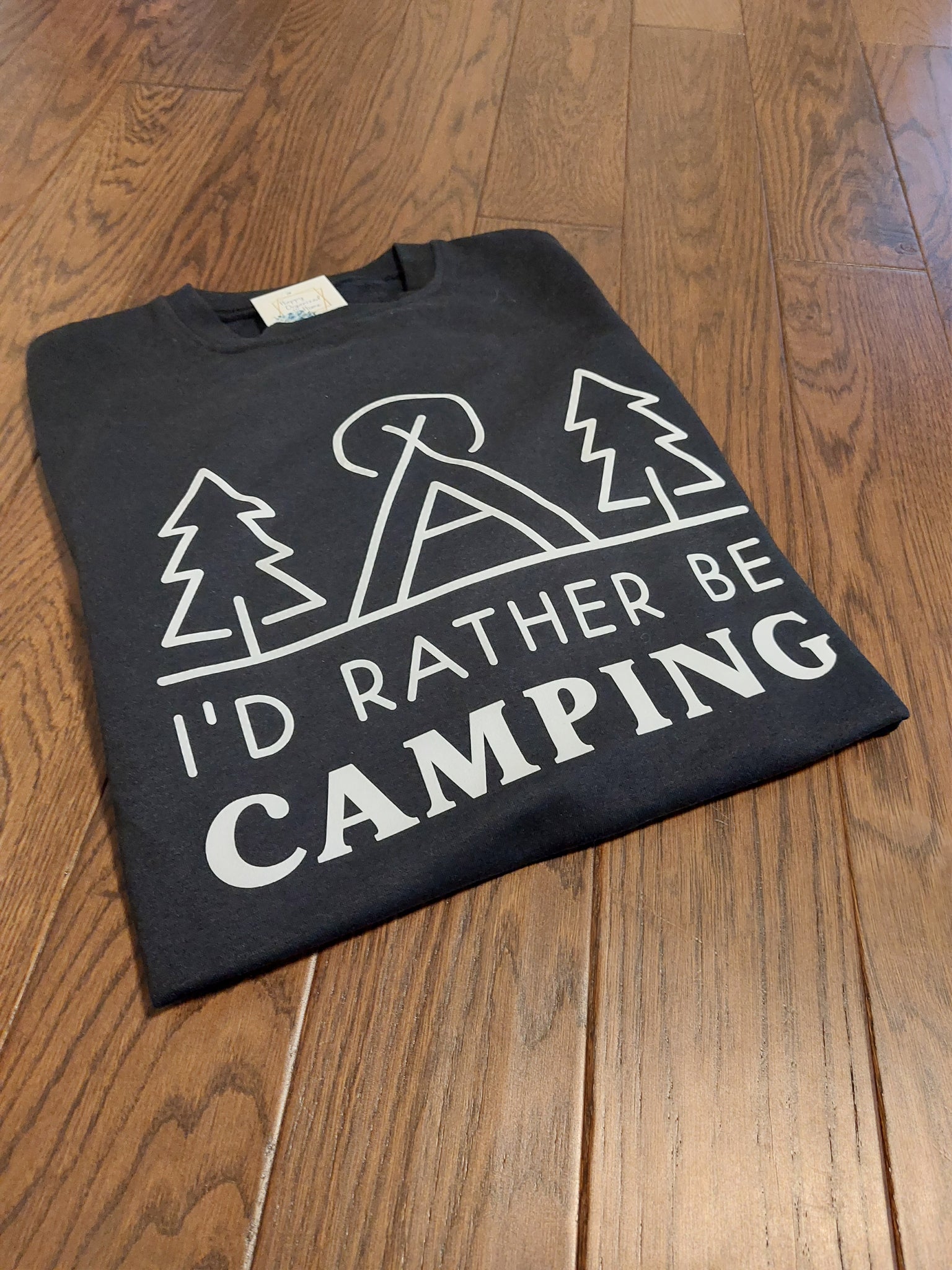 I'd rather be camping - Unisex Sweatshirt