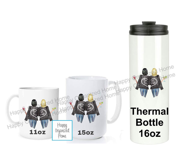Couple on a Beach - Personalized Mugs and Tumblers