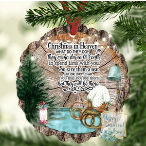 Christmas In Heaven - Christmas Ornament