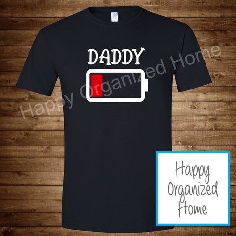 Daddy Battery Tshirt