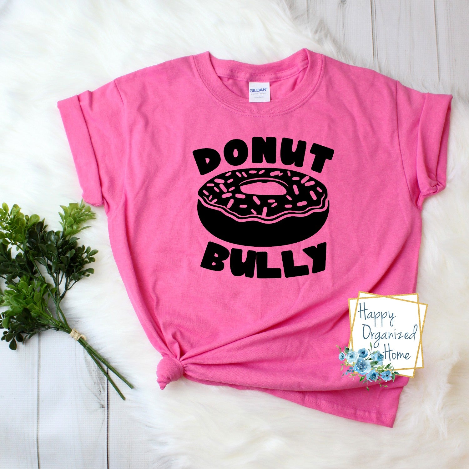 Donut Bully -  Adult Unisex Pink Shirt Day T-shirt