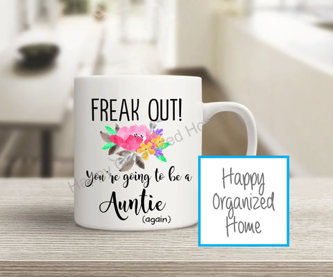 Freak Out! You're going to be a Auntie Again!
