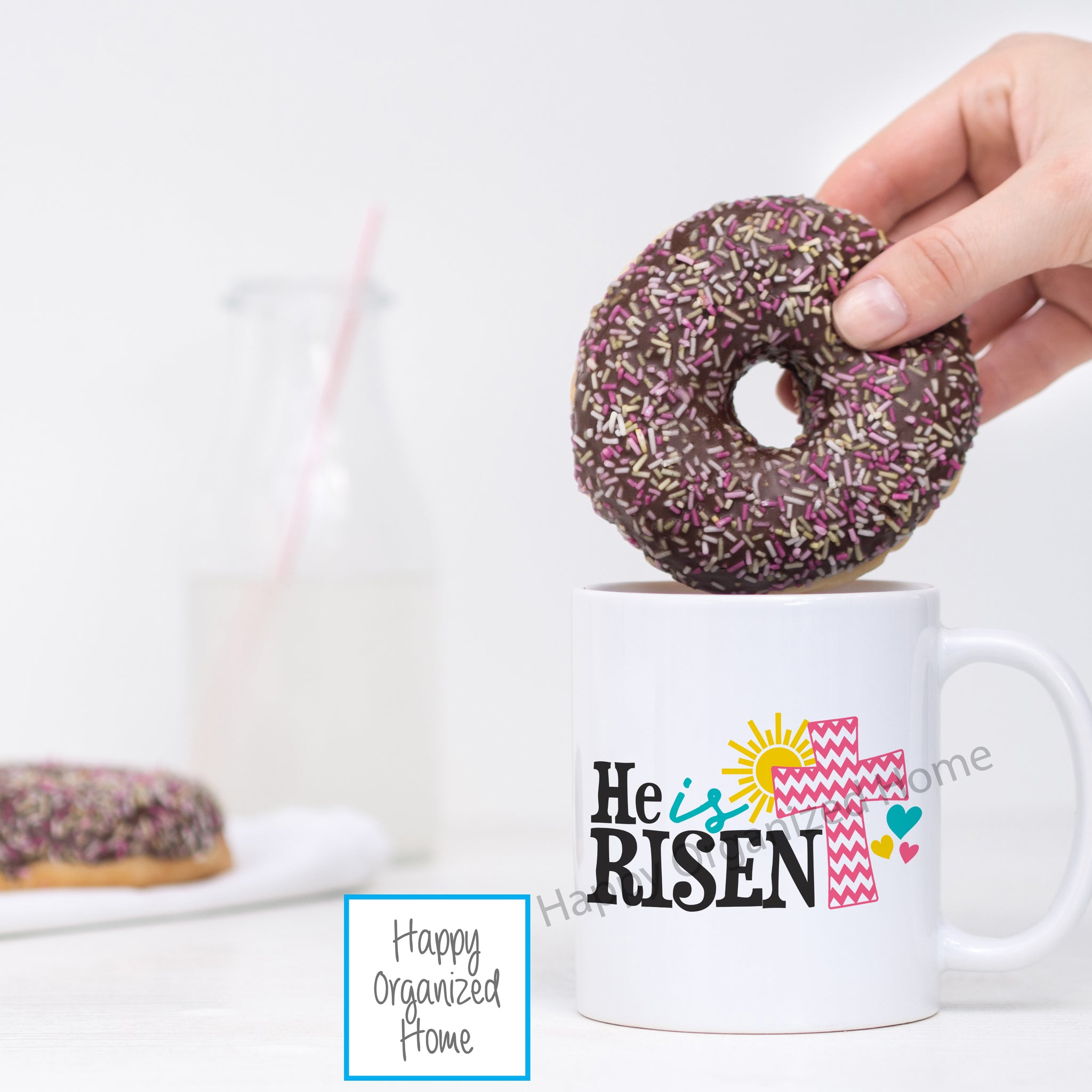 He has Risen- Easter Mug Religious