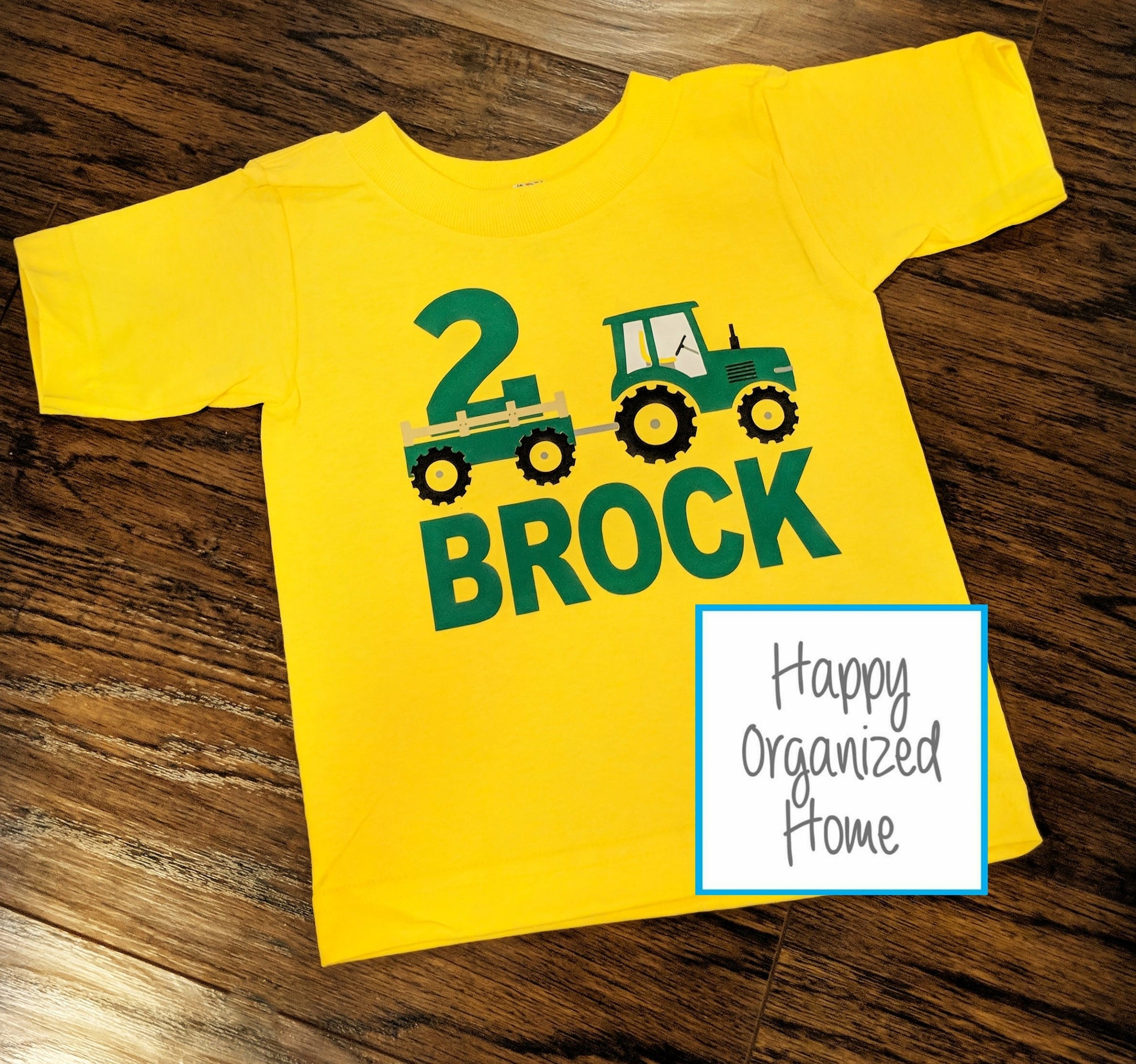 Tractor Birthday shirt