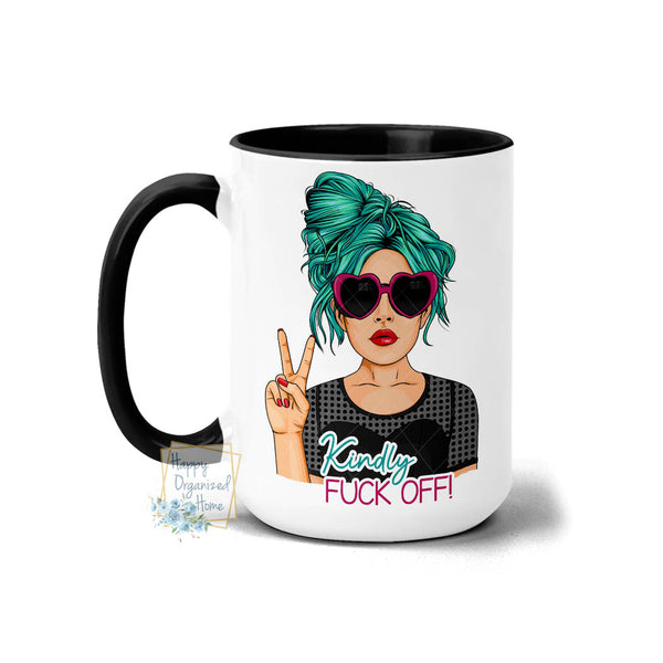 Kindly Fuck Off! - Coffee Mug  Tea Mug