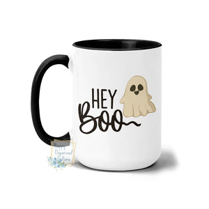 Hey Boo - Coffee Mug  Tea Mug