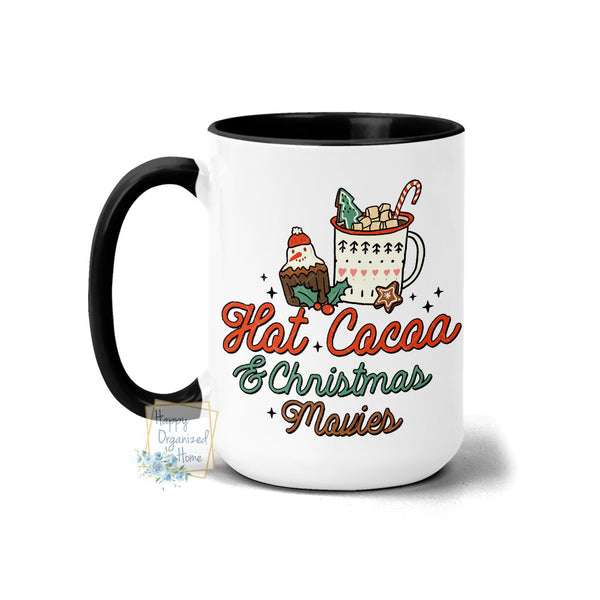 Hot Cocoa & Christmas Movies - Christmas Mug