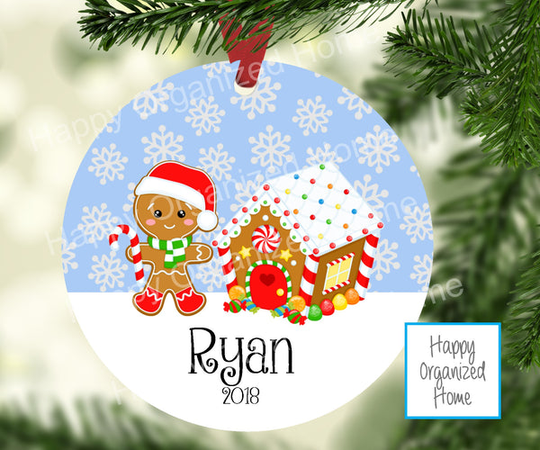 Personalized Christmas Ornament Boy