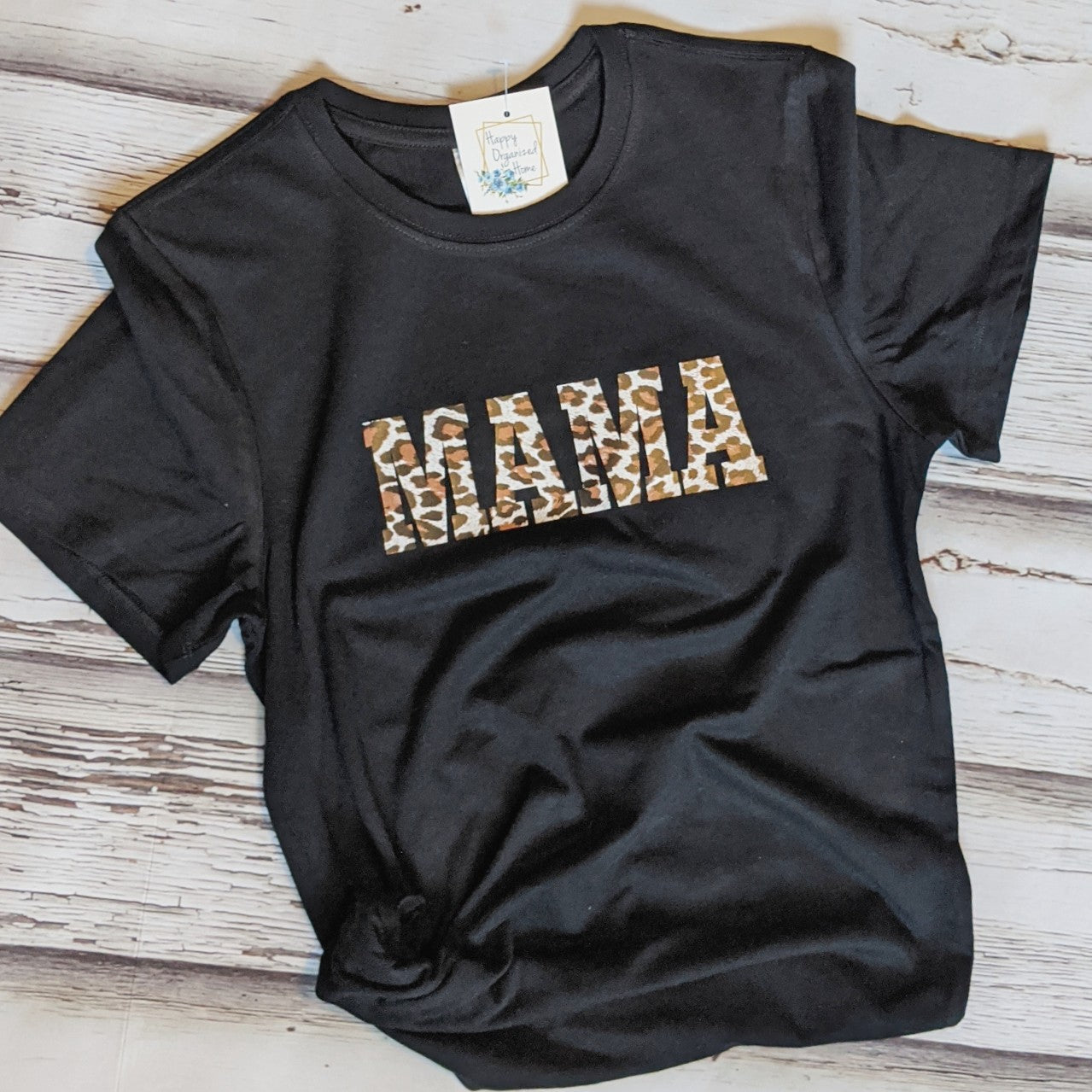 Mama leopard print - ladies t-shirt