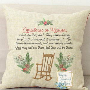 Christmas In Heaven -  Home Decor Pillow