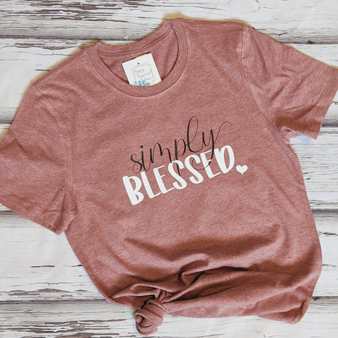 Simply Blessed - ladies t-shirt