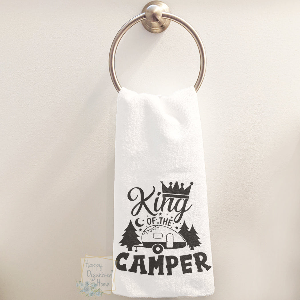 King of the camper - Hand Towel