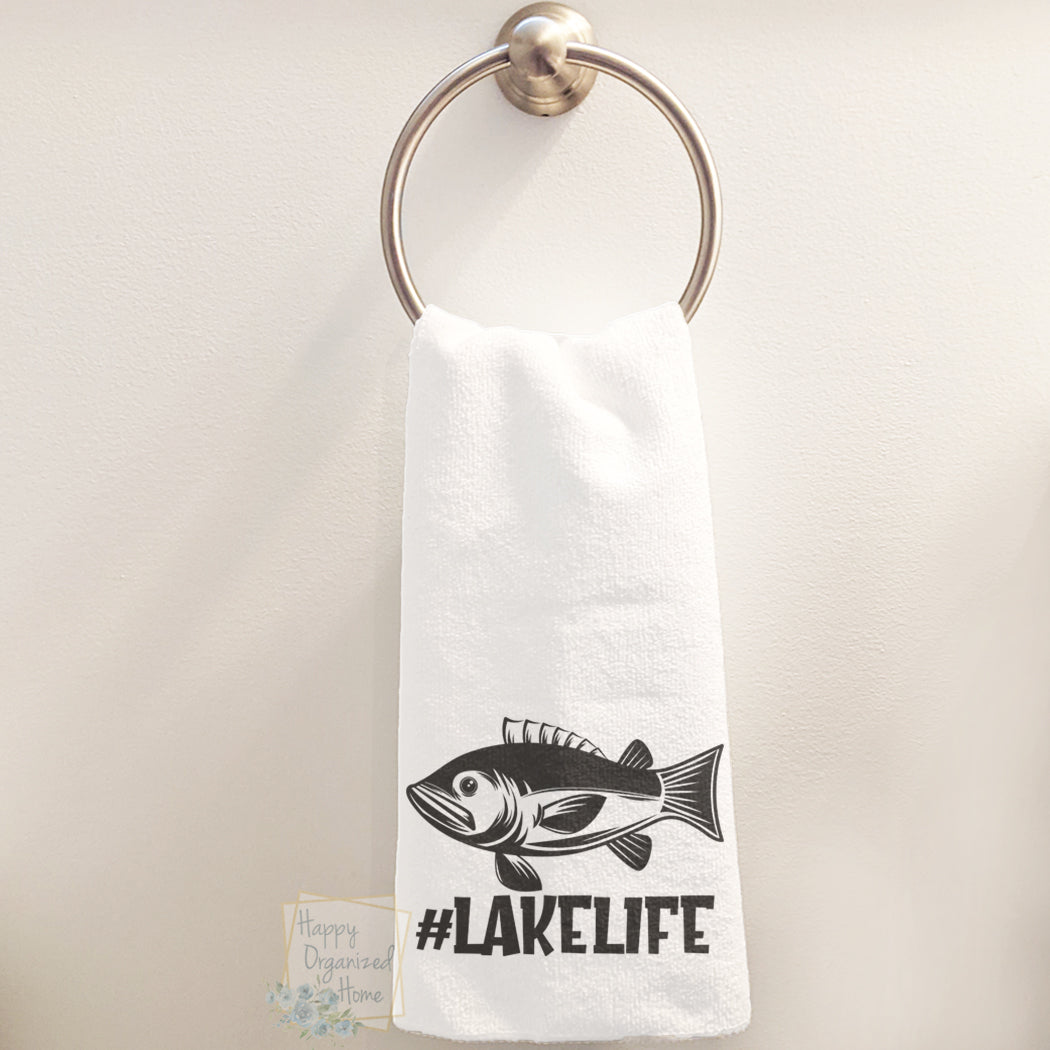 Lake Life - Hand Towel