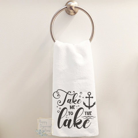 Take me to the Lake - Hand Towel