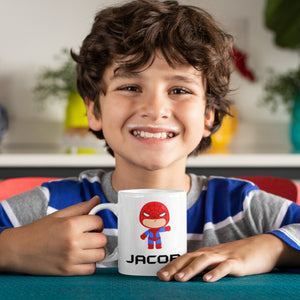 Superheroes Personalized Kids Unbreakable mug