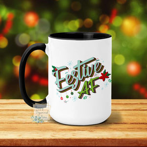 Festive AF - Christmas Mug