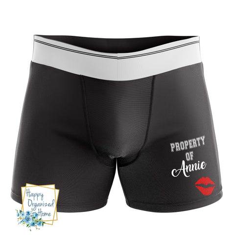 Naughty but Practical Boxer Briefs in Case of Emergency , Personalized Name  -  Canada