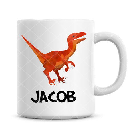 Dinosaur Personalized Kids Unbreakable mug