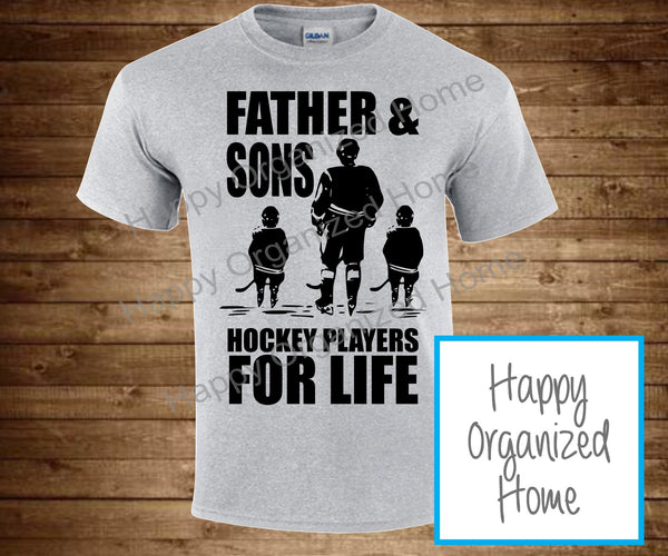 Father and Sons, Hockey players for life