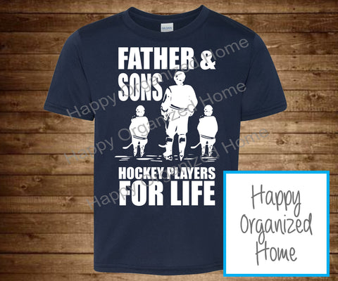 Father and Sons, Hockey players for life