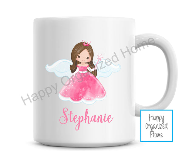 Fairy Princess Personalized Kids Unbreakable mug