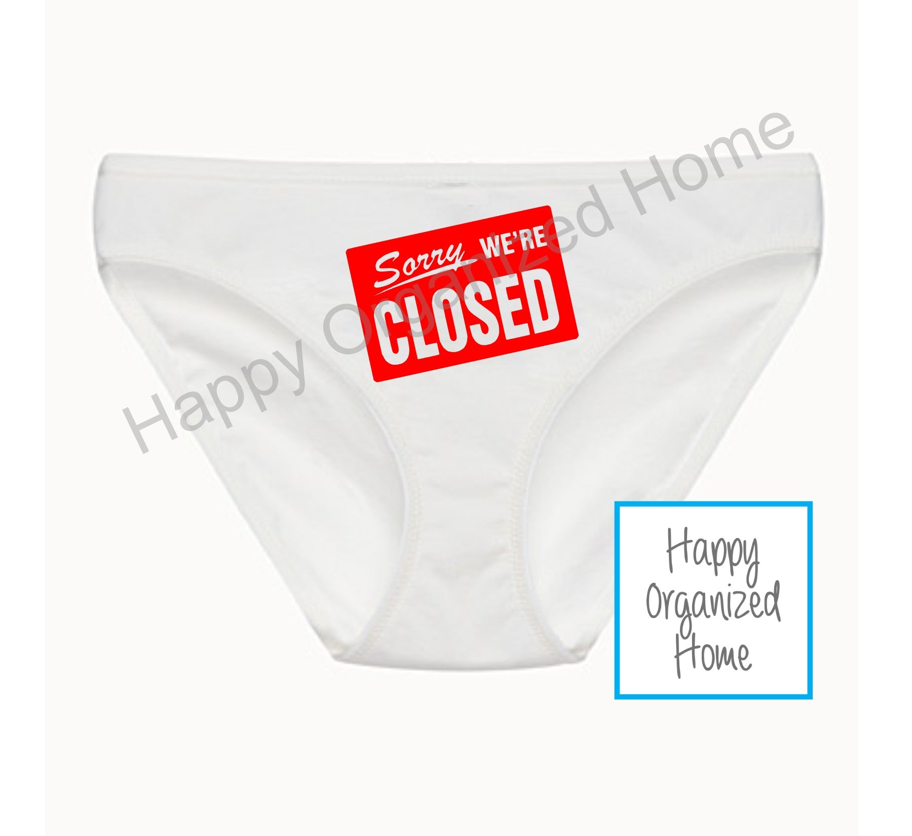 Sorry we're closed - Ladies Bikini Panties