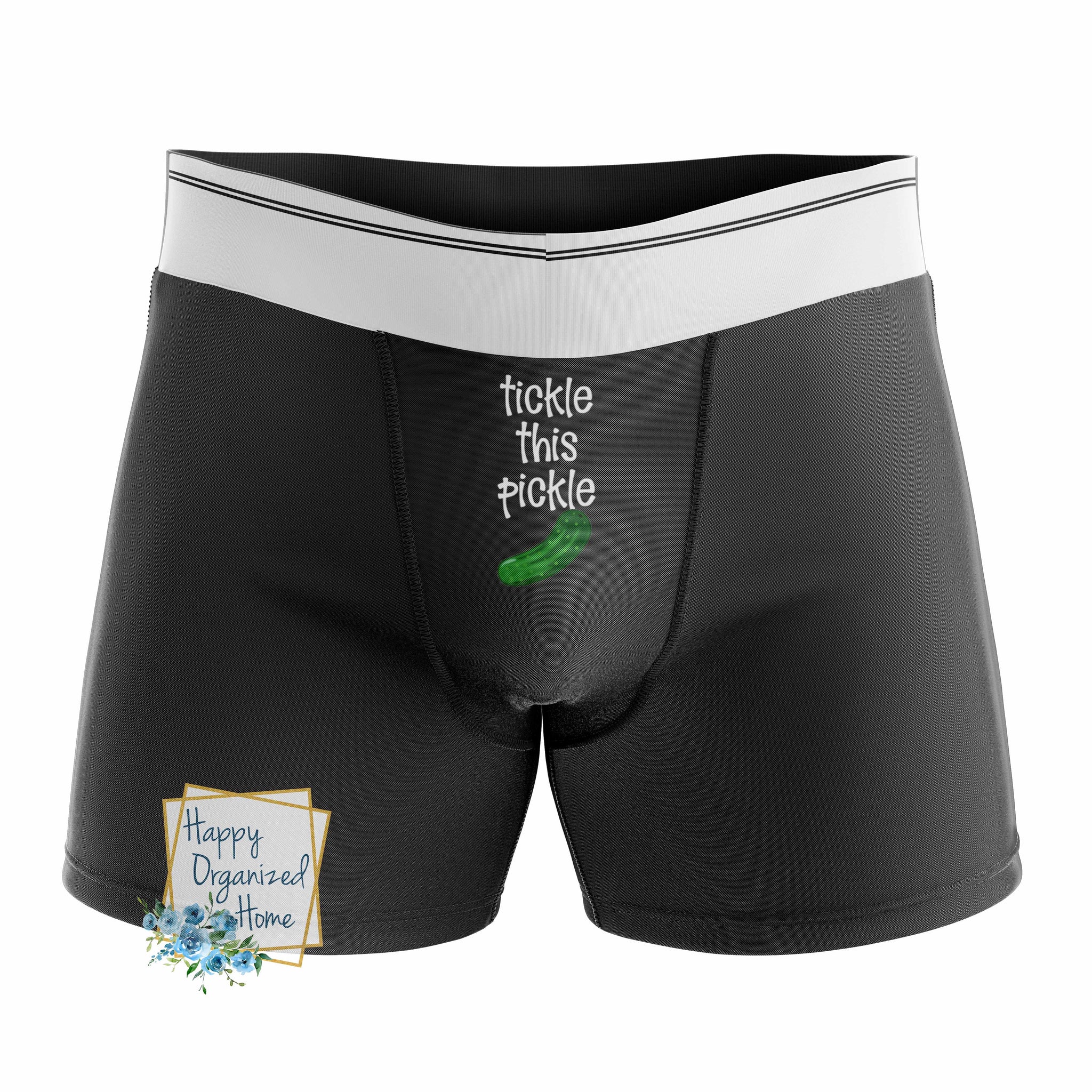 Tickle this pickle -  Men's Naughty Boxer Briefs