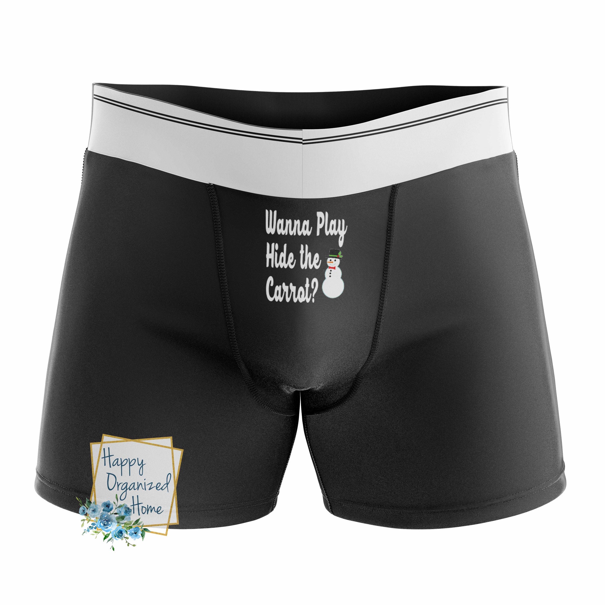 Wanna Play Hide the Carrot? - Men's Naughty Boxer Briefs – Happy